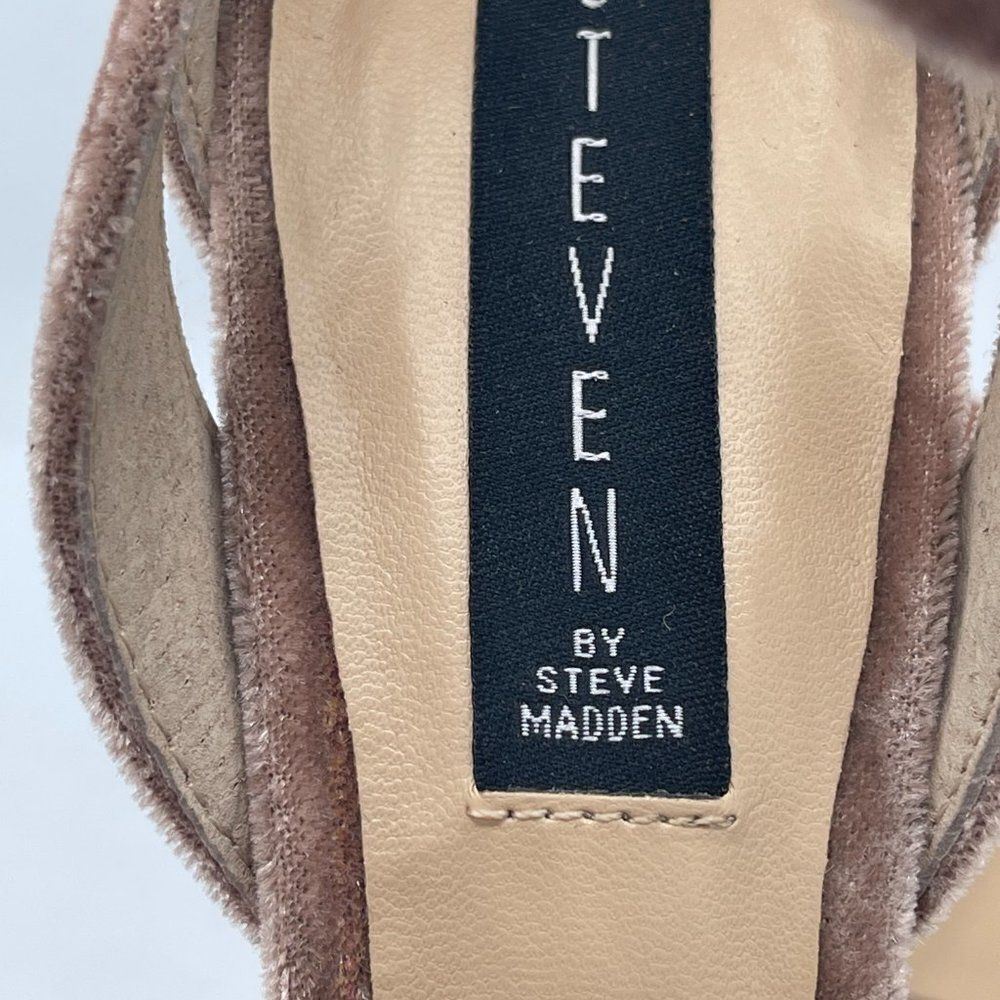 Steven by Steve Madden Blush ankle strap heels 7.5 - Picture 10 of 11